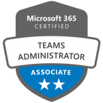 Microsoft Certified Teams Administrator badge