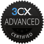 3CX Certified Advanced badge