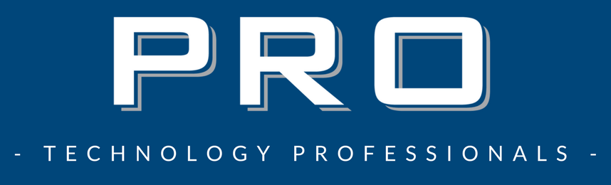 Blue previous PRO - Technology Professionals logo