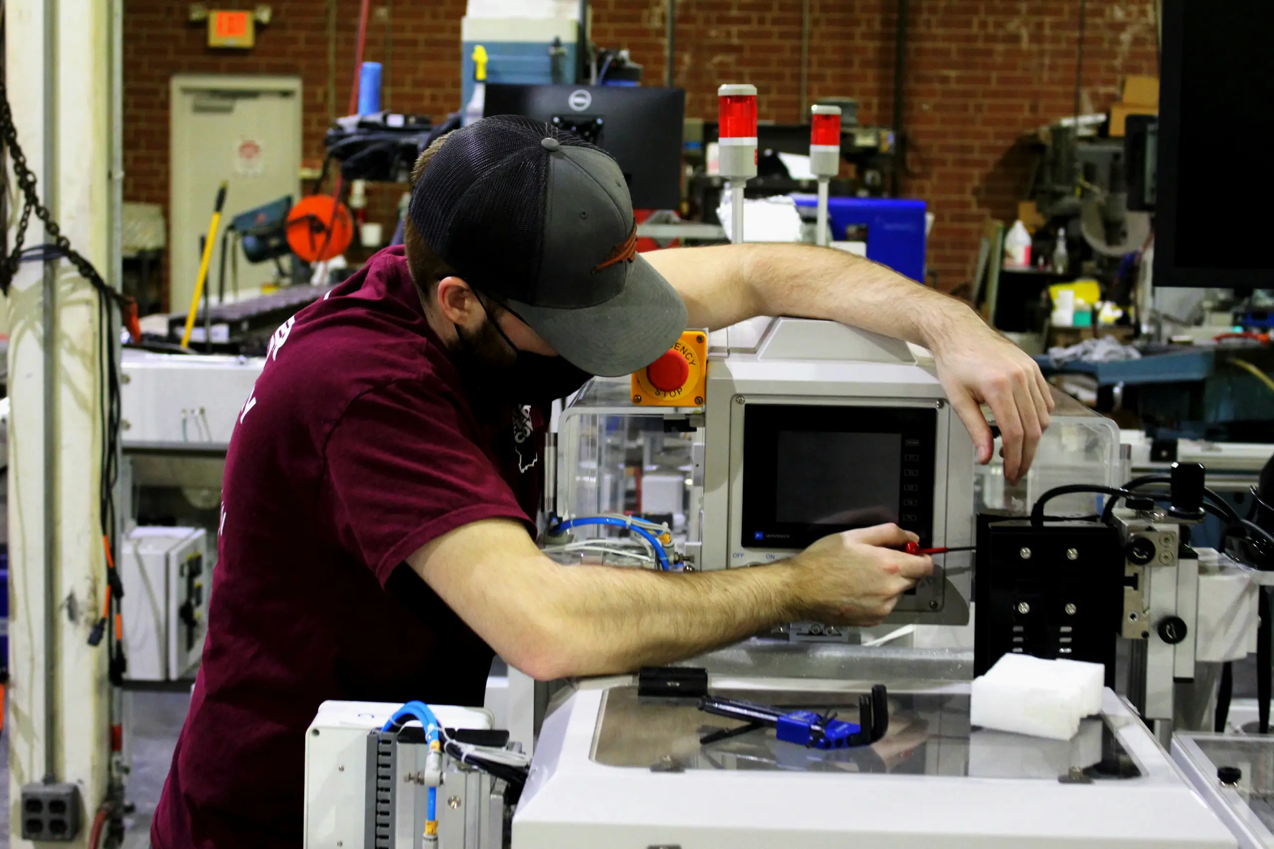 Tailored IT solutions for manufacturers focused on operational efficiency, system integration, and data security
